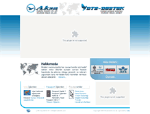 Tablet Screenshot of aksadestek.com